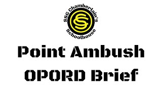Point Ambush  Mission Reading - Officer Candidate School