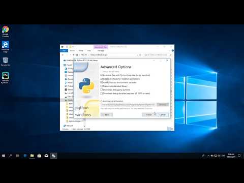 Odoo 12.0 for developers (Windows 10) - 2. Python3 7 modify add python path