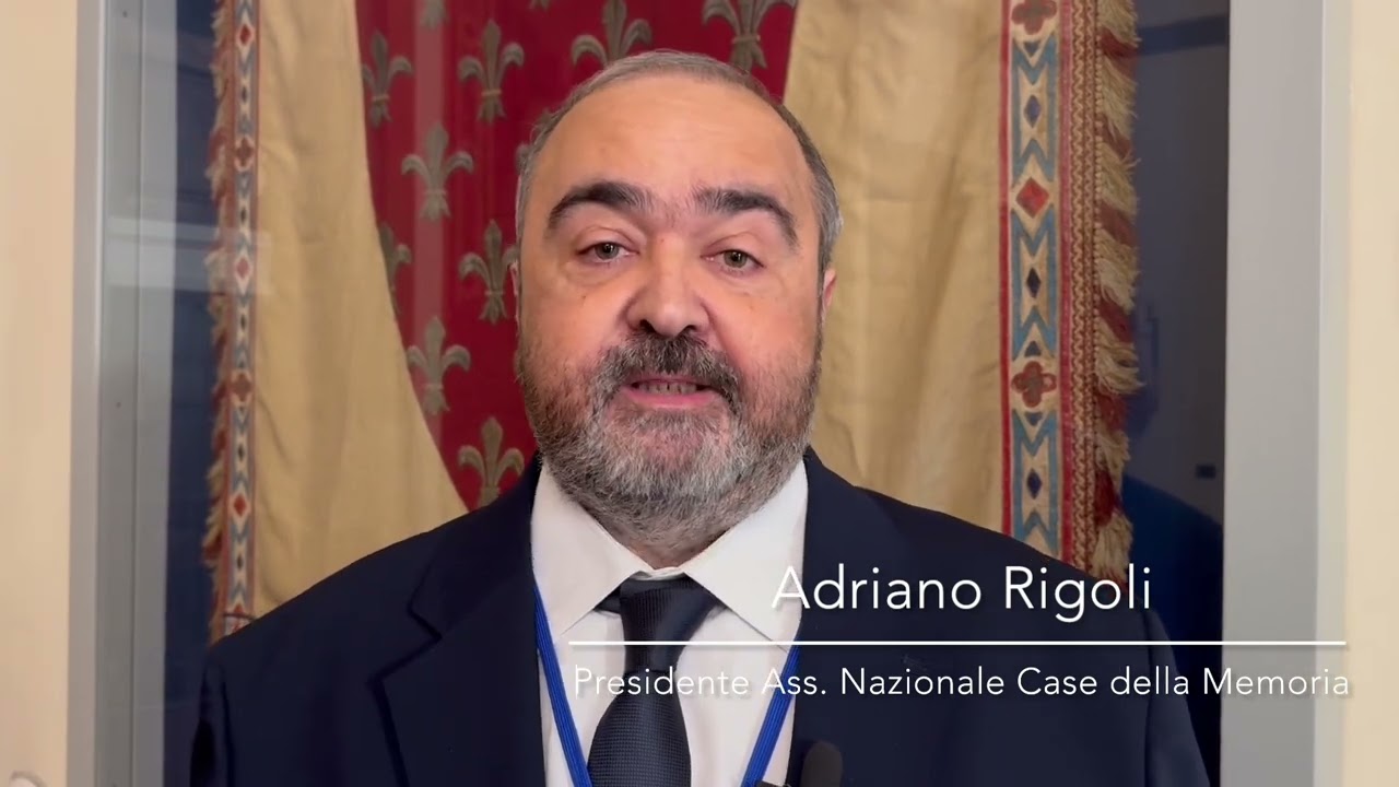 Adriano Rigoli, presidente Associazione Nazionale Case della Memoria.
