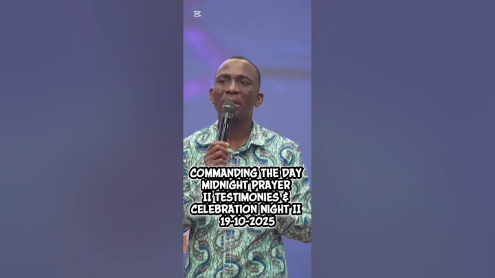 COMMANDING THE DAY MIDNIGHT || TESTIMONIES & CELEBRATION NIGHT || 19-10-2025