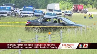 Suspect in critical condition after trooper-involved shooting on I-85 Southbound