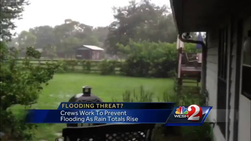 Heavy rain causing flooding concerns in part of Central Florida - YouTube