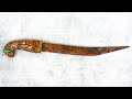 Restoration Rusty Curved Knife