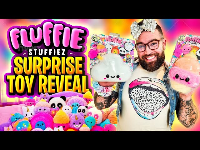 Fluffie Stuffiez! 🌈 Surprise Plush Toy Review 🦄 @TheAwesomeLawsons 