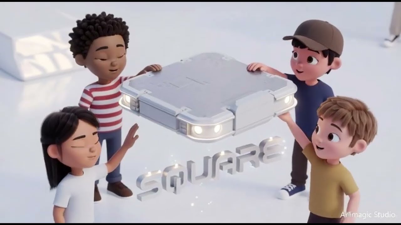 Shapes in Space Rocket Ride Mashup | Fun Kids Shapes Song | Animagic Studio