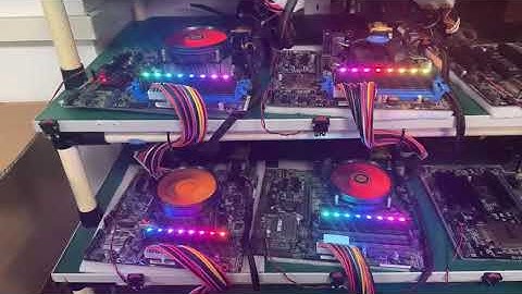 RGB ram memory testing line