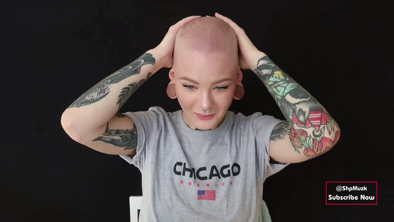 Girls headshave compilation YouTube