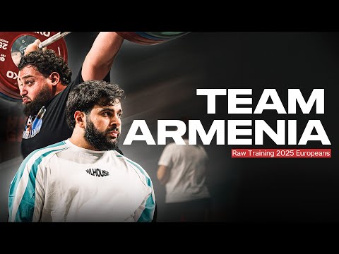 Heavy Lifting With Armenia's Heavy Weightlifters! 200kg/440lb Snatch