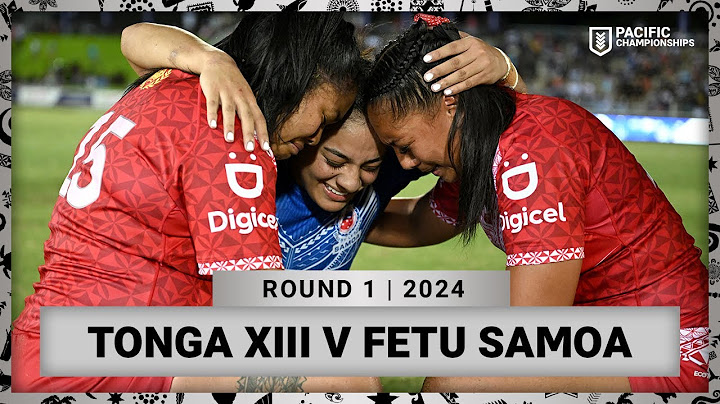 Pacific Championships 2024 | Tonga XIII v Fetu Samoa | Full Match Replay