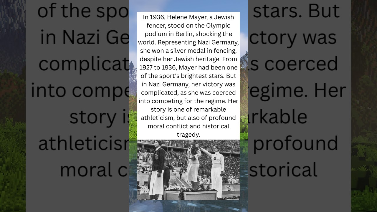 Helene Mayer, the Jewish fencer who fought for Hitler