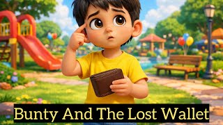 Bunty and the Lost wallet | Moral story for Kids