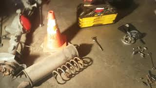 86 Volvo 240 rear end change part #1 ??
