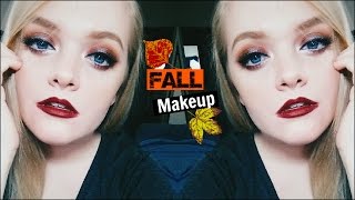 Fall Makeup Tutorial: Halo Eye and Vampy Lips