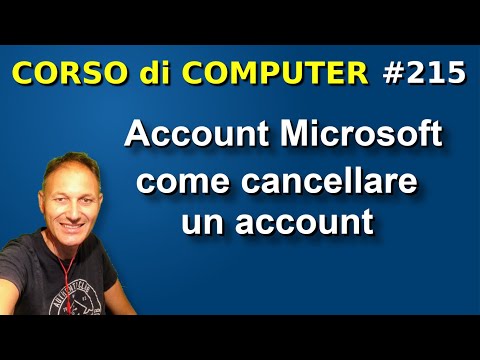 215 Come cancellare un Account Microsoft | Daniele Castelletti | Associazione Maggiolina