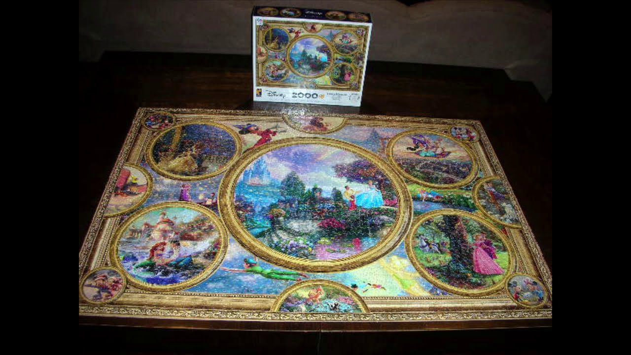 Disney Classics Puzzle (2000 Pieces) Jigsaw Time-Lapse 