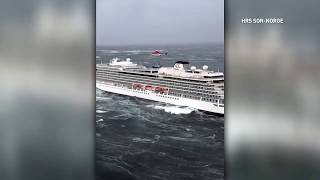 Viking Sky - Summary Shocking video from Norway cruise ship
