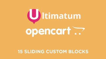 15 Ultimatum OpenCart Theme - Sliding Custom Blocks
