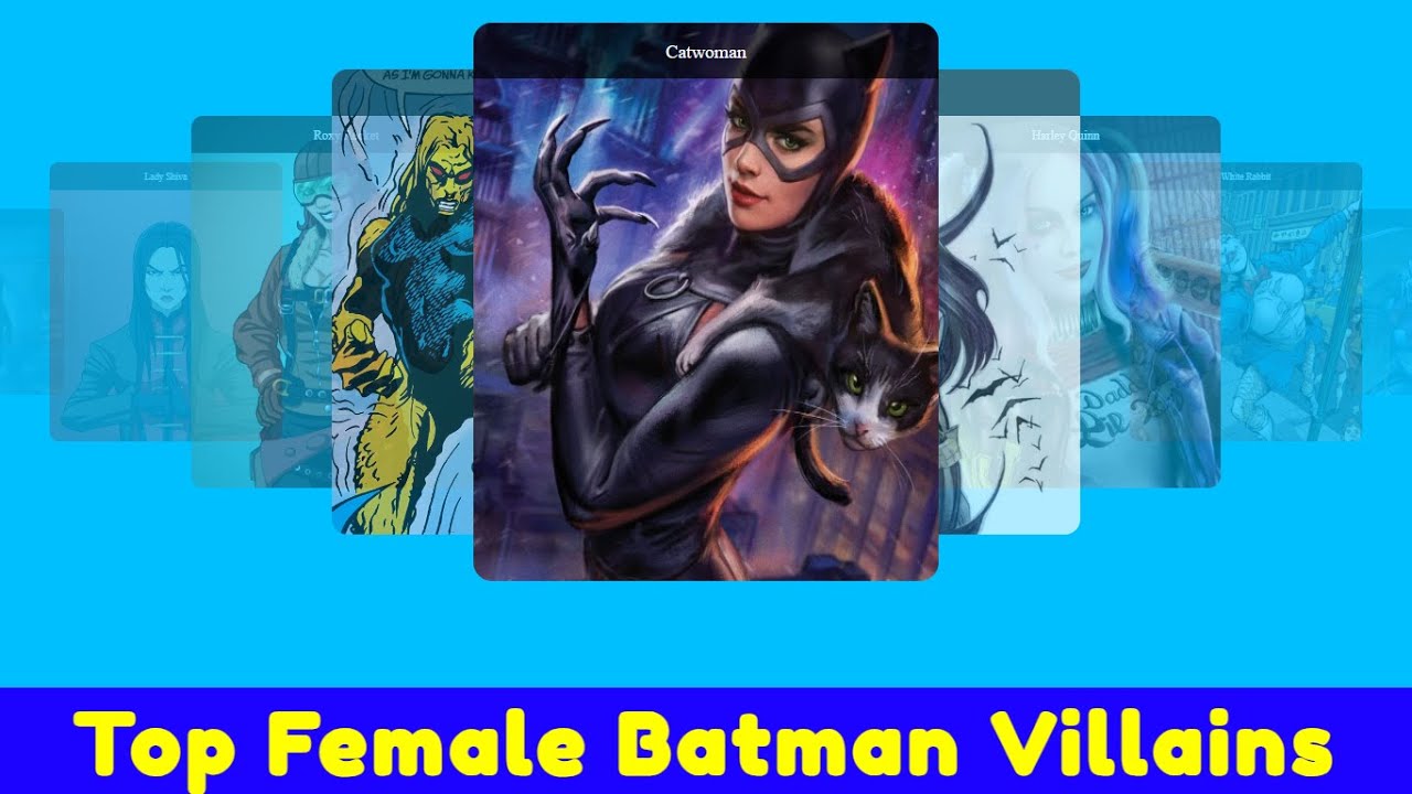 Female Batman Villains From His Remarkable Rogues Gallery