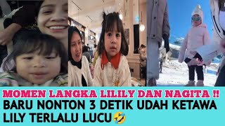 Momen langka lily dan nagita‼️baru nonton 3 detik udah ketawa lily terlalu lucu 🤣