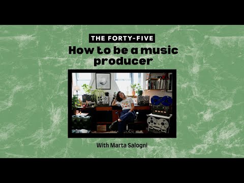 How to be a music producer with Marta Salogni