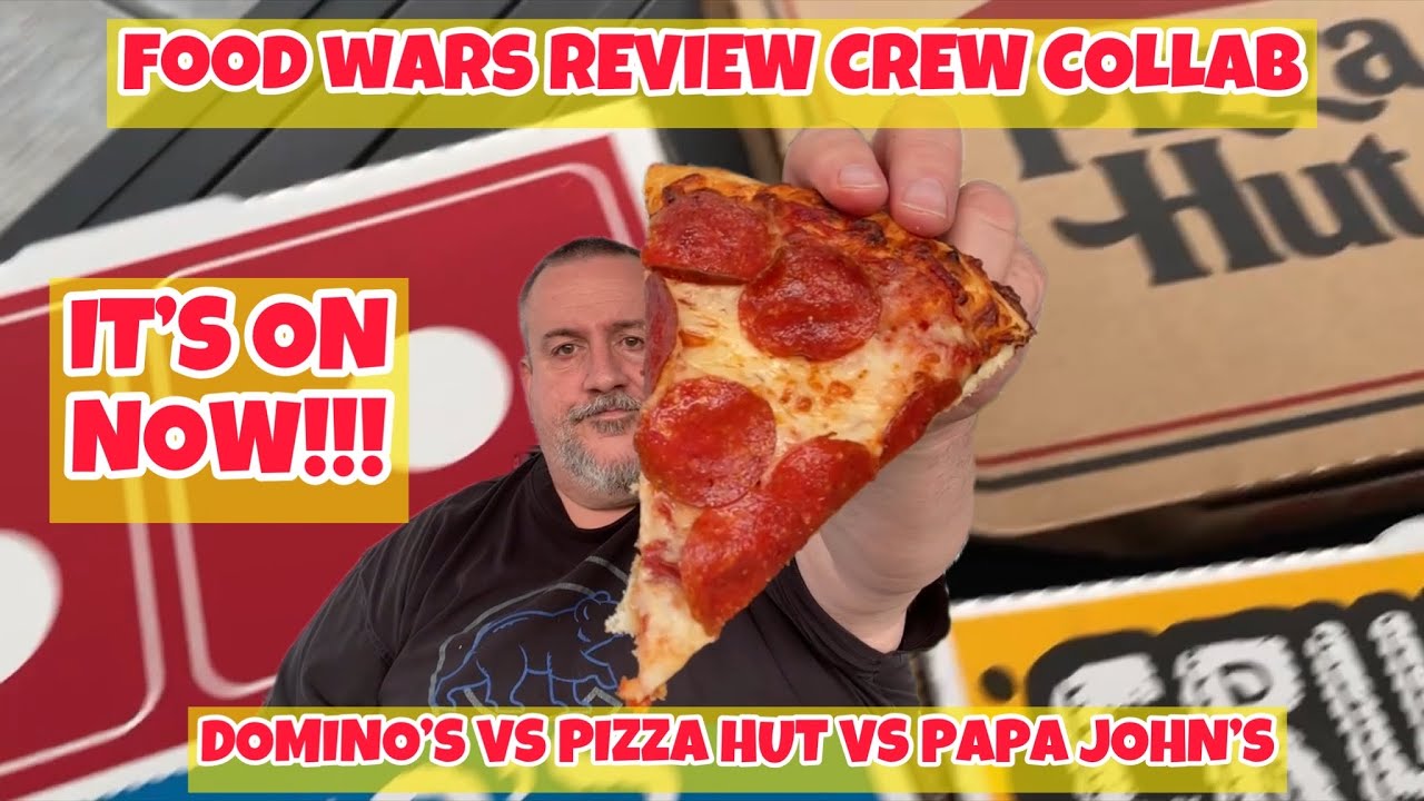 the ULTIMATE pizza review #pizza #pizzahut #papajohns #dominos #little, better pizza better ingredients
