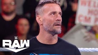 CM PUNK is BACK at WWE! | WWE Raw Highlights 11/27/23 | WWE on USA