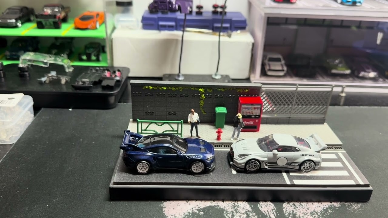 Hotwheels Custom Diorama’s 