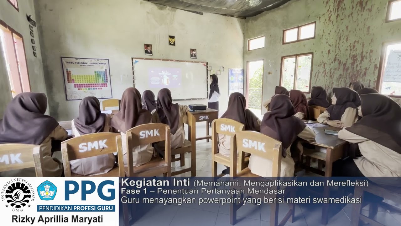 VIDEO UKIN GURU TERTENTU  MAPEL Teknologi farmasi SMK [ project based learning ] PPG 30 MENIT #36