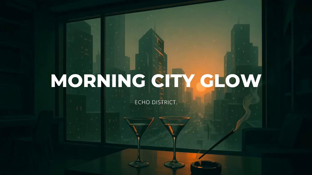 Distant City Hum, Snow City Ambient Music - Morning After Melancholia 4K