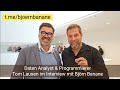 Daten Analyst & Programmierer Tom Lausen im Interview mit Björn Banane