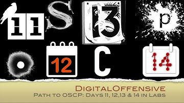 Path to OSCP: Days 11, 12, 13 & 14 in Labs