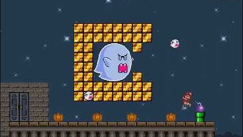 My custom SMBX Level: The destroyed city