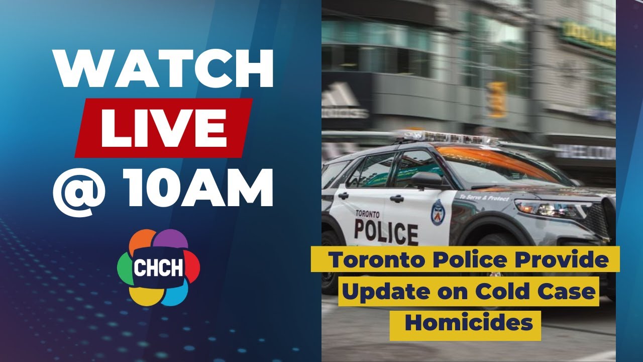 Toronto Police provide update at 10 a.m. on cold case homicides - YouTube