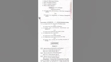 DBMS,4th Sem,Aknu-2022 previous paper #exam #class
