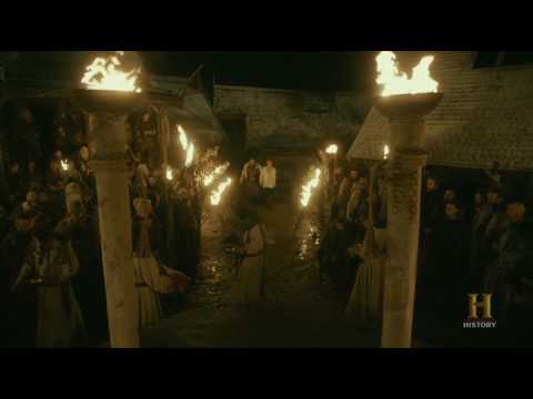 Lagertha sacrifices earl of Sweeden - Vikings 4x18