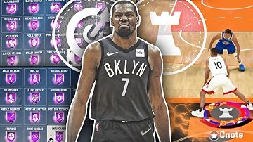 This SPEED BOOSTING NBA 2K20 KEVIN DURANT build will BREAK the game! Best SMALL FORWARD build 2k20