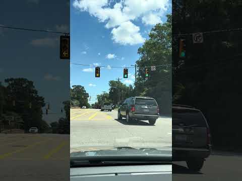 Driving around Fayetteville,