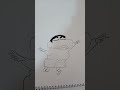 shinchan drawing