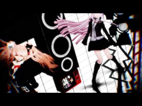[MMD Enoshima Junko and Kirigiri Kyouko] - HYBRID