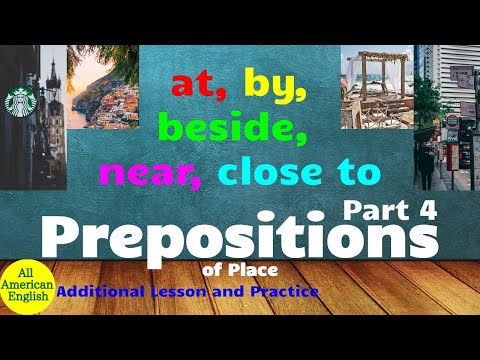 Prepositions of Place