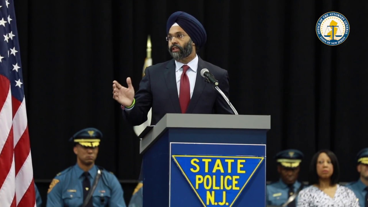 NJ Attorney General Grewal Graduation Address to the NJSP 158th Graduating Class