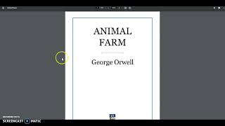 ENG4C U3A1 Content