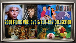 2000 Films and TV Shows on VHS, DVD and Blu Ray Collection | Y2K Nostalgia