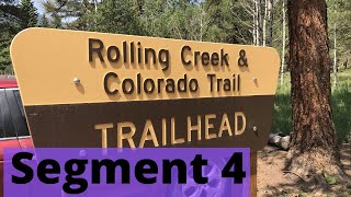 Colorado Trail Segment 4: Day Hike