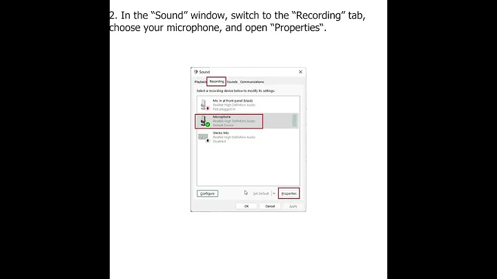 Boost Microphone Volume in Windows 11
