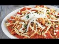 CÓMO PREPARAR CHILAQUILES  ROJOS UN   DESAYUNO DELICIOSO