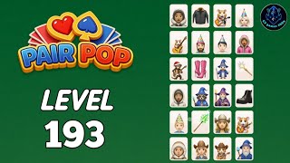 Pair Pop level 193 Solution Walkthrough | Pair Pop: Solitaire Match