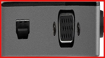 StarTech.com USB 3.0 to HDMI and VGA Adapter - 4K/1080p USB Type-A Dual Monitor Multiport Adapter