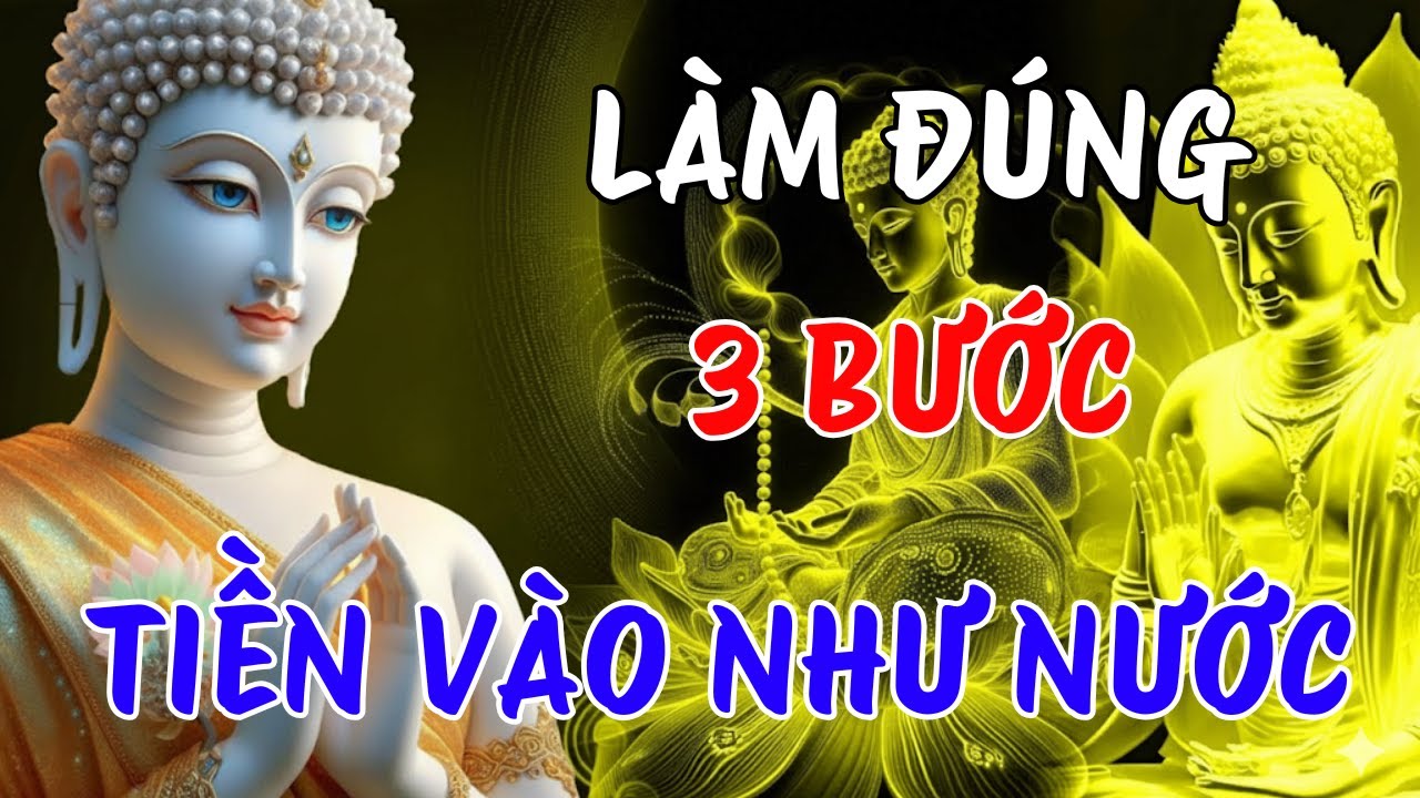 LÀM ĐÚNG 3 BƯỚC NÀY SÁNG MÙNG 1 - CẢ NĂM 2026 TIỀN VÀO NHƯ NƯỚC , HẾT KHỔ ĐAU | LỜI PHẬT DẠY