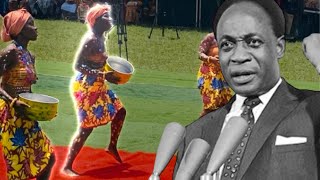 Beautiful Culture Dance At Kwame Nkrumahs 115Th Celebration At His Hometown - Nkroful